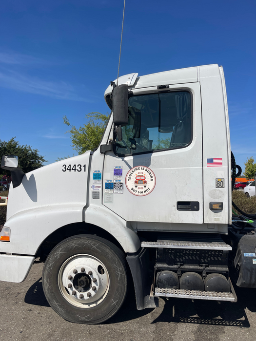 Boring Trucking Semi Truck /day cab Window Curtain & SunShade