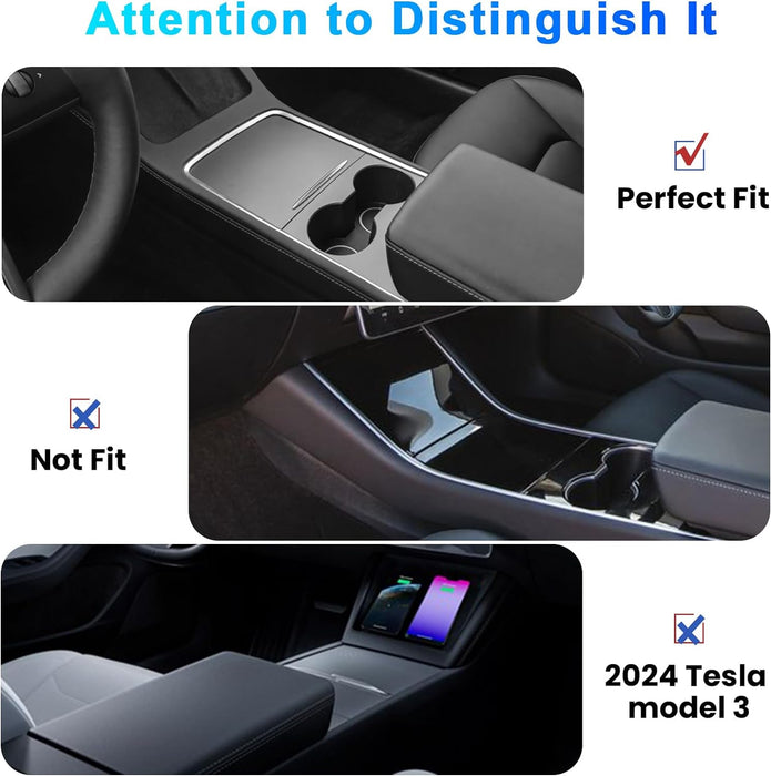 Boring Trucking Center Console Organizer For Tesla Model 3/Y